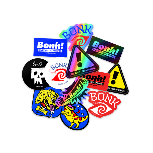 BONK Mega Sticker Bomb — Random 12-Pack