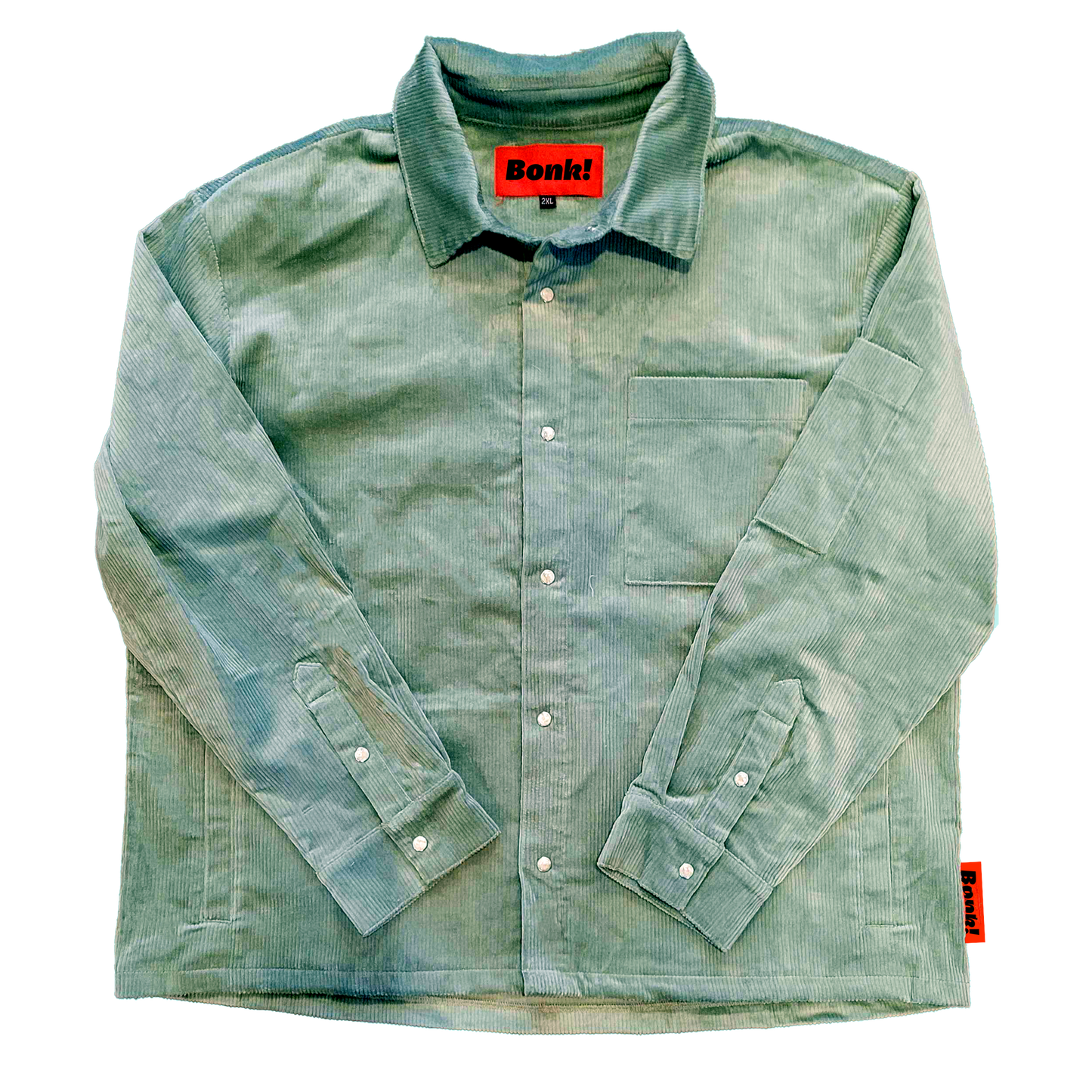 Heavy Tactical Corduroy ShirtJac – Celadon