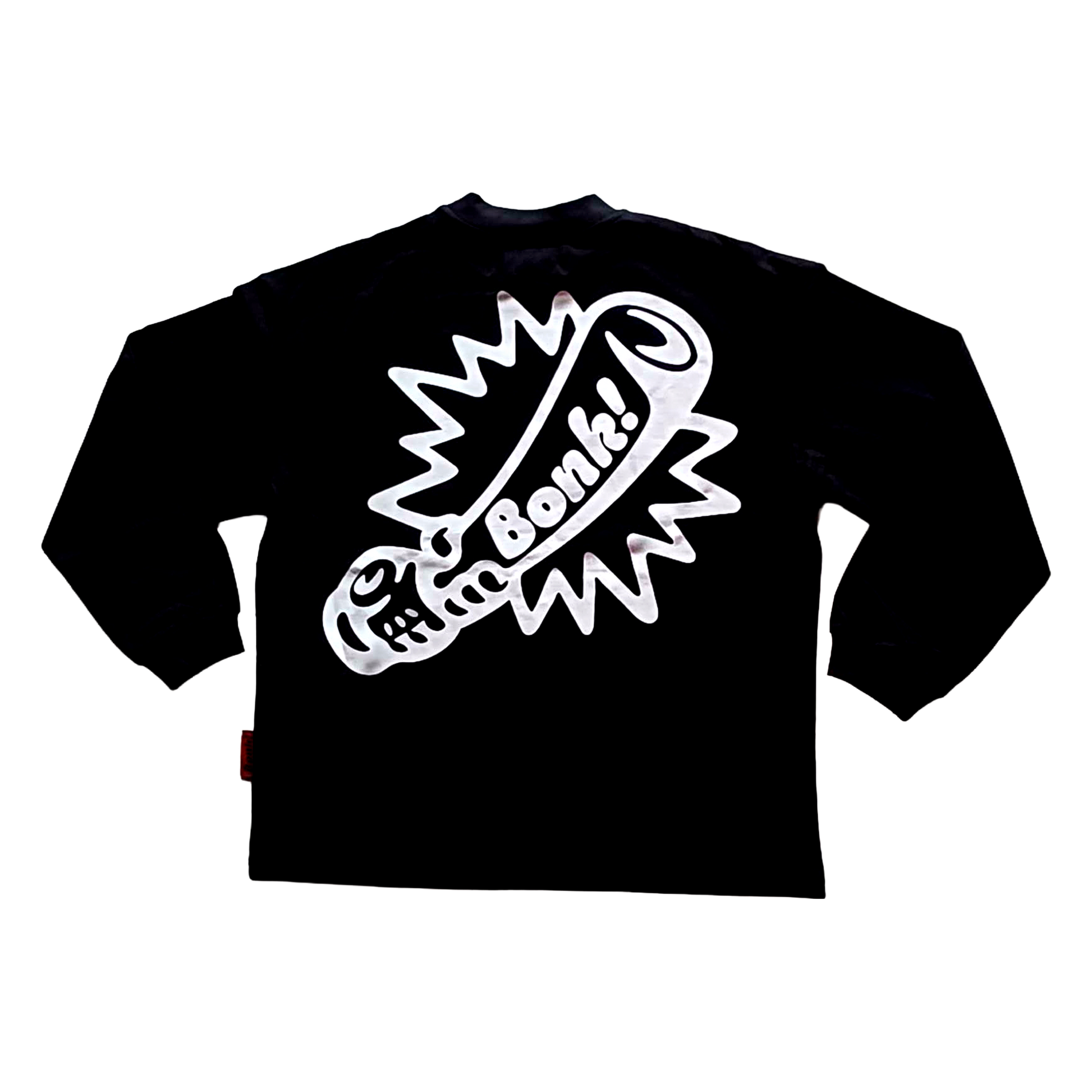 Bonk Screen-Print Long Sleeve Black - back