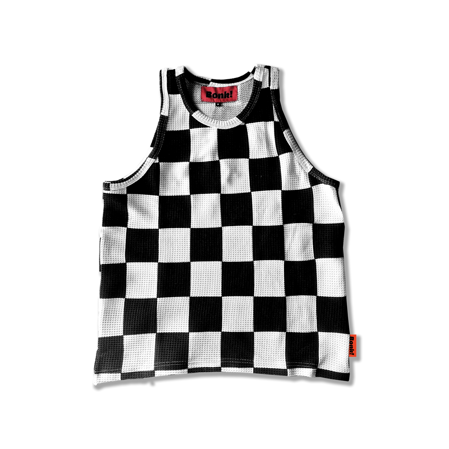 Checkerboard Waffle Tank