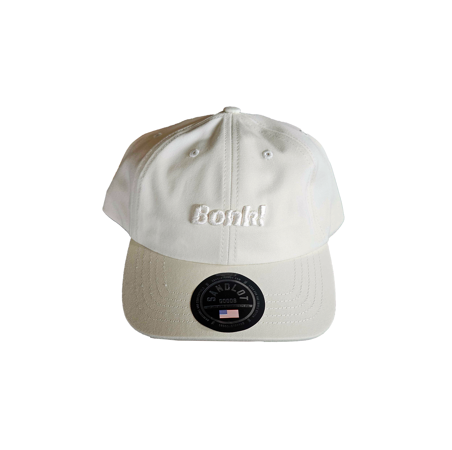 Bonk x Sandlot Goods — Cream Dad Hat