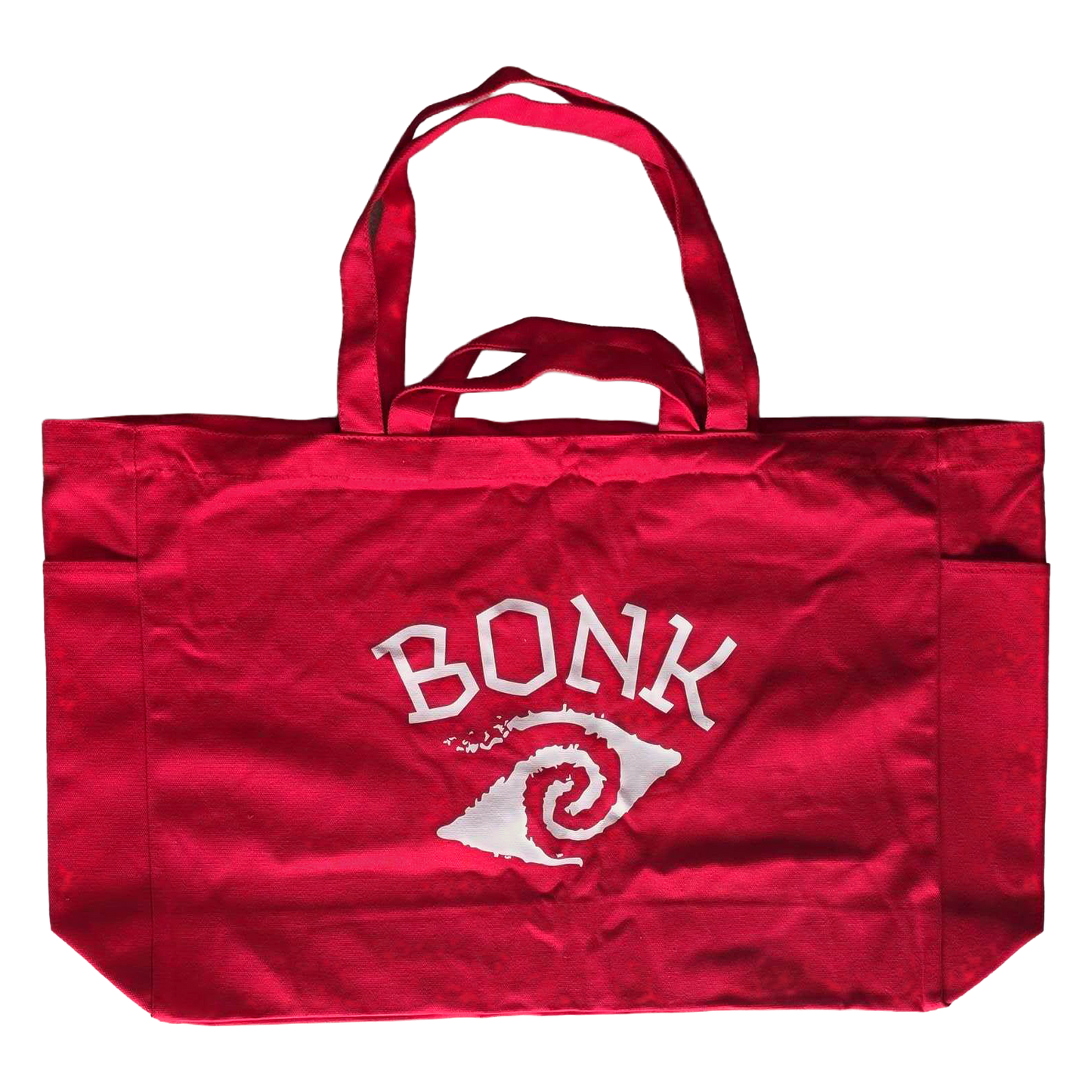 Bonk Canvas Tote Red