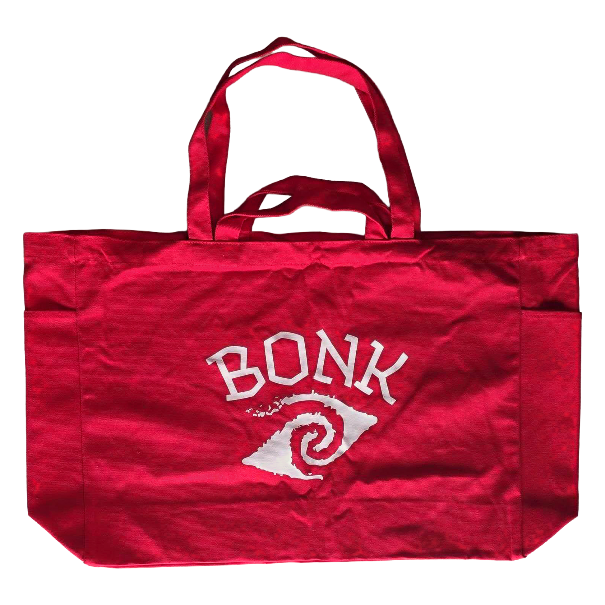 Bonk Canvas Tote Red