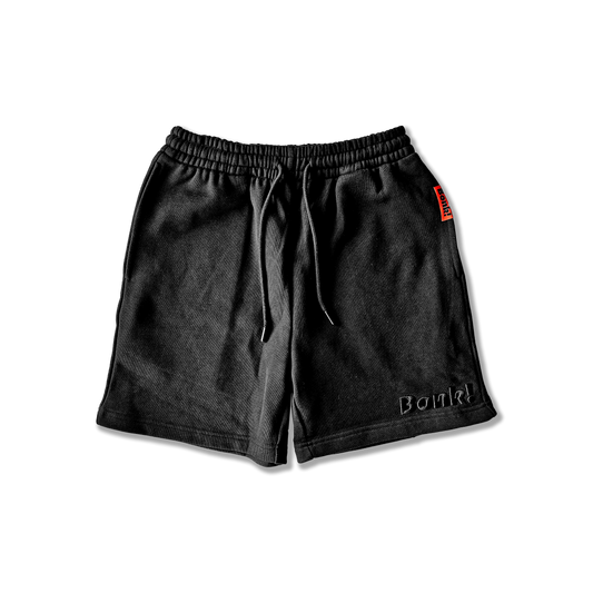 Midnight Black Sweat Shorts