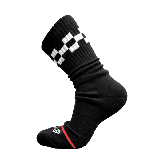 Bonk Crew Sock Black - single