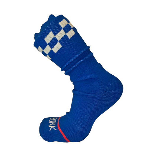 Bonk Crew Sock Varsity Blue - single