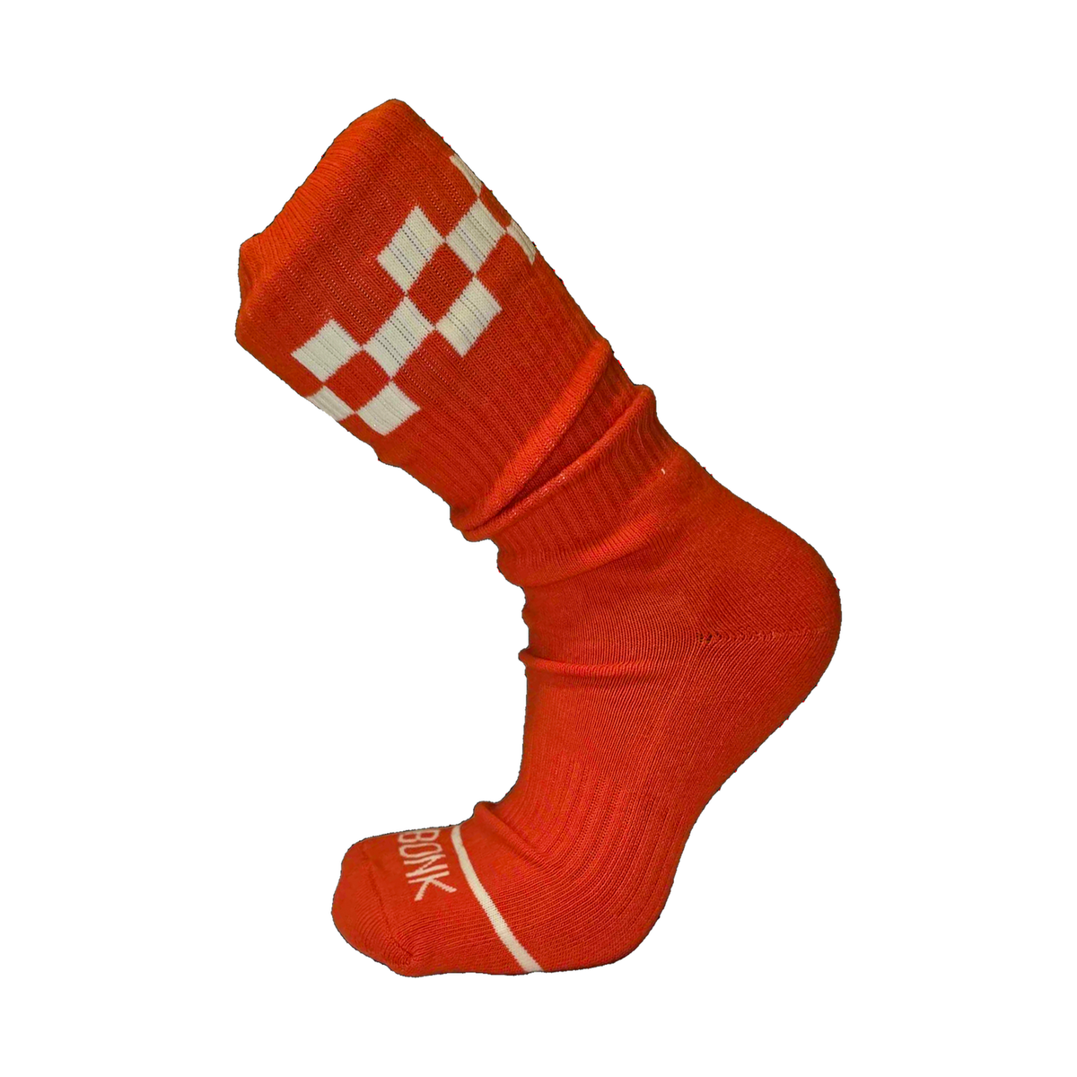 Bonk Crew Sock Electric Red - single