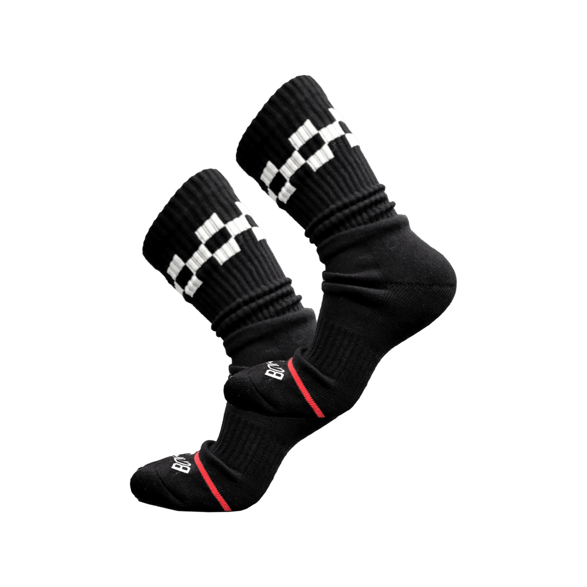 Bonk Crew Sock Black - pair