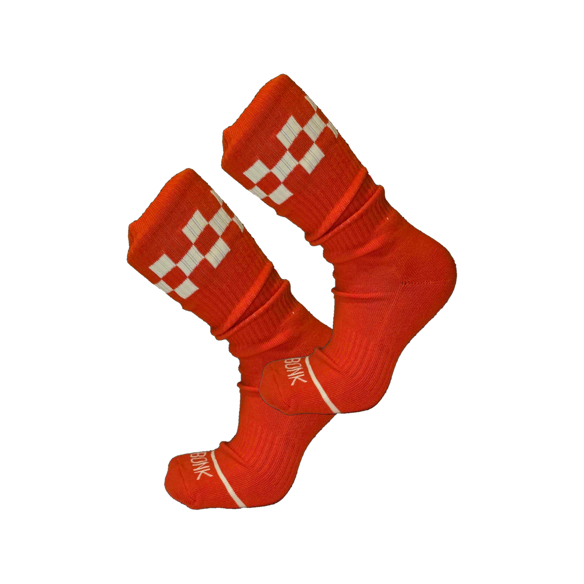 Bonk Crew Sock Electric Red - pair