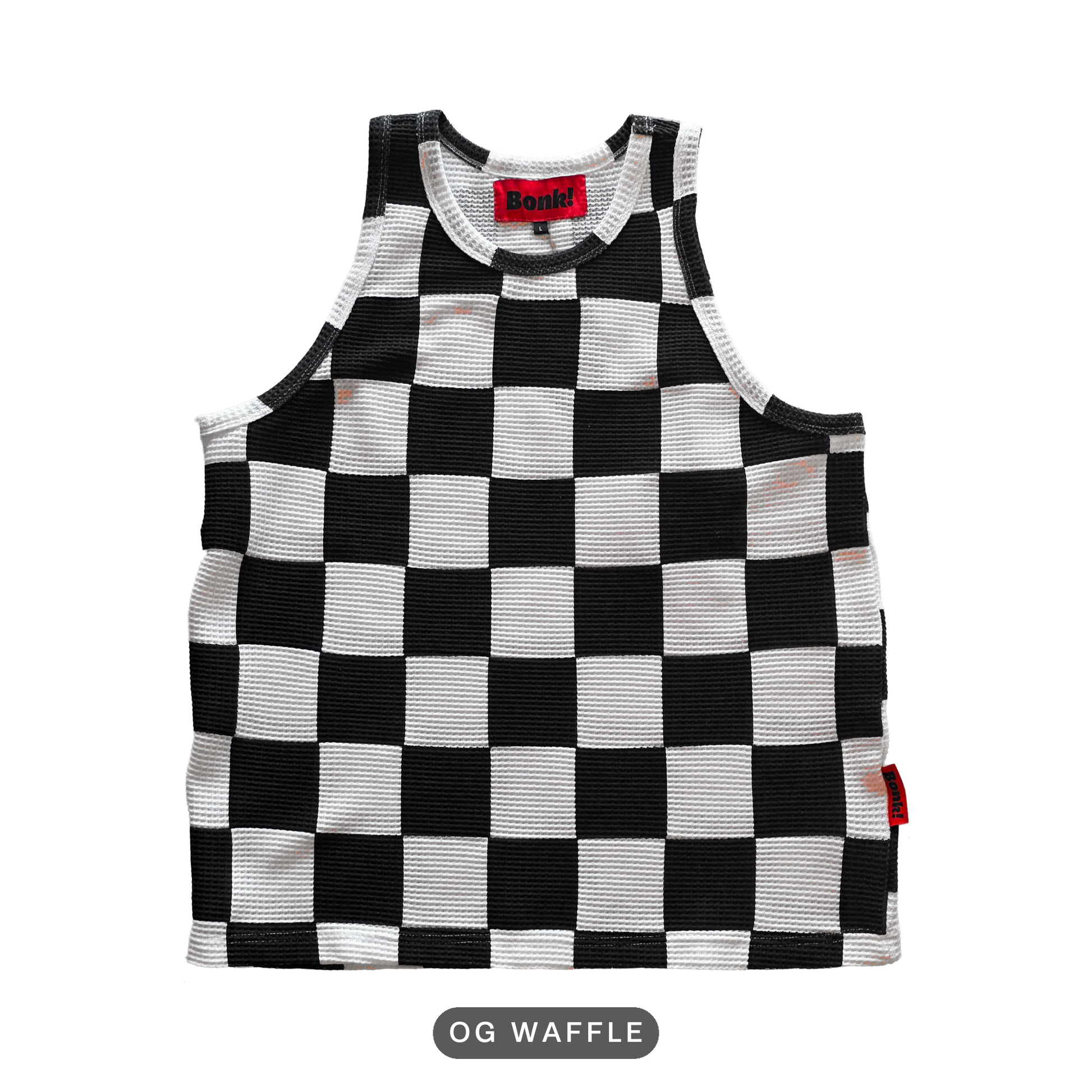 Bonk checkerboard tank, OG Waffle build, included in the Checkerboard Pack