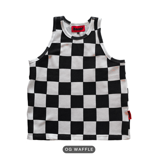 Bonk checkerboard tank, OG Waffle build, included in the Checkerboard Pack