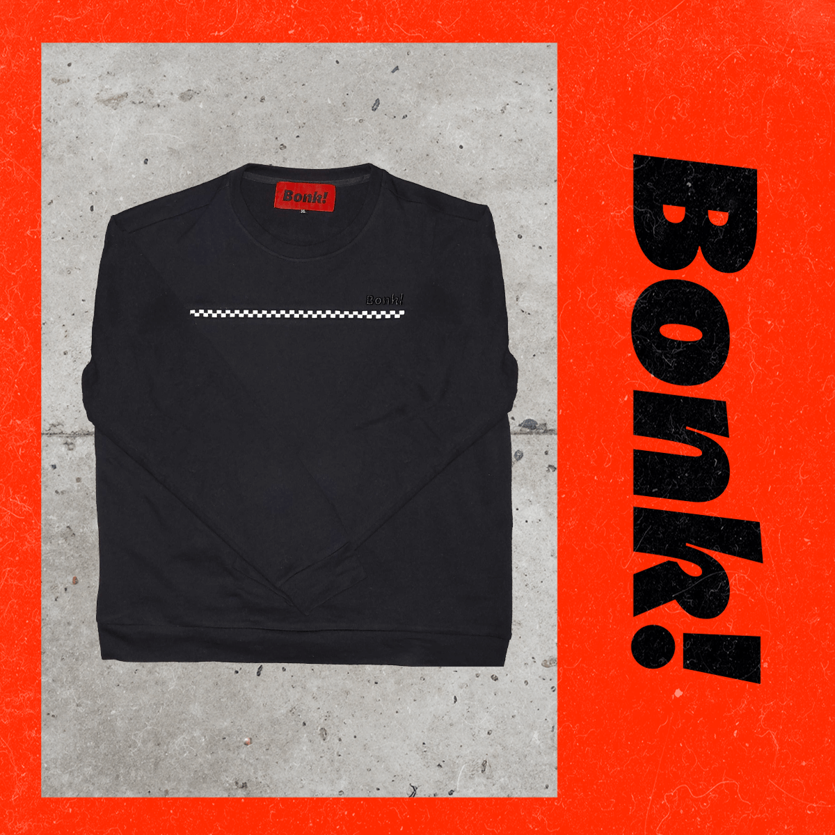 Bonk Long-Sleeve Contrast Shirt