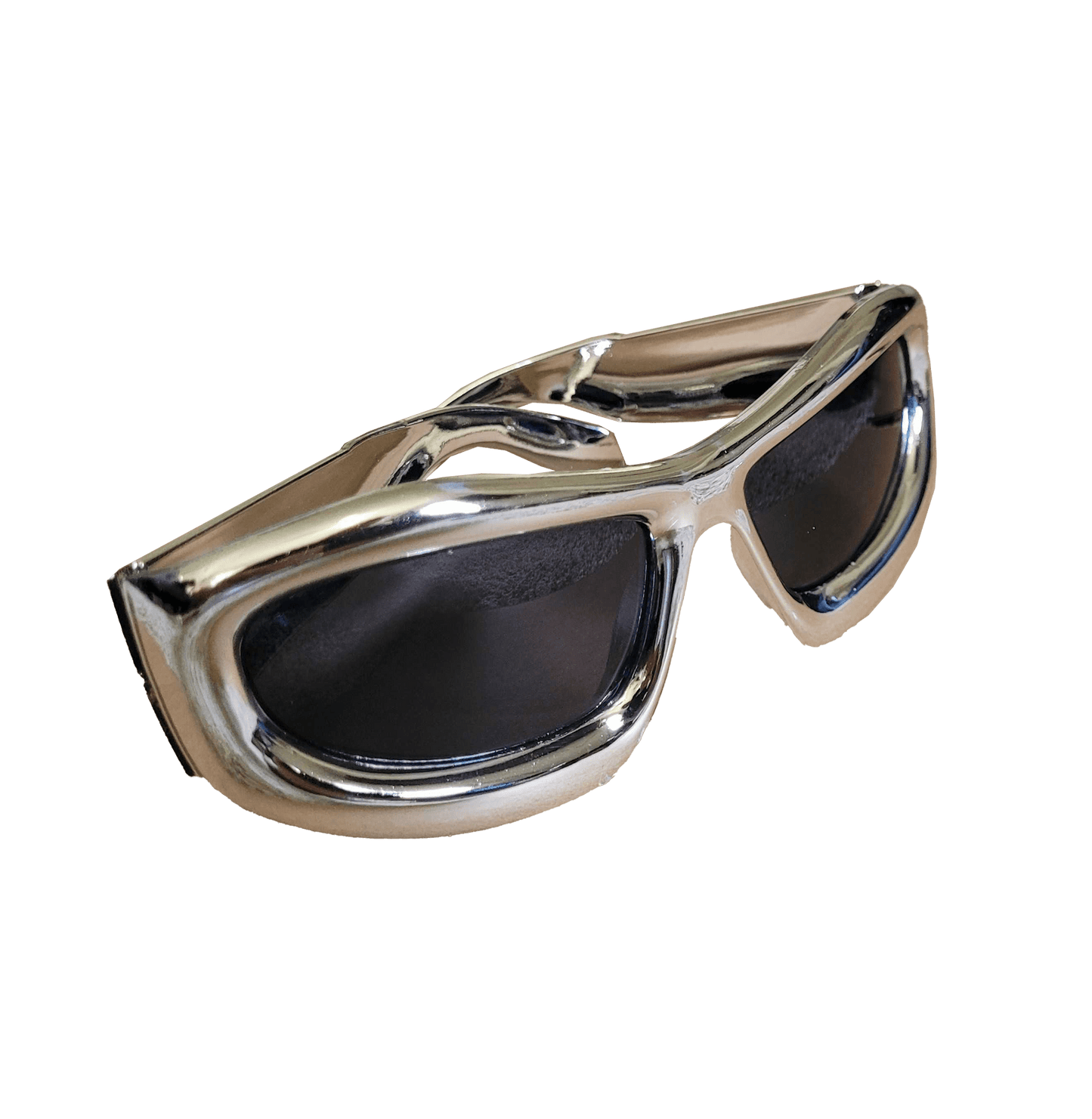 Bonk Y2K Sunnies bubble sunglasses, three-quarter view