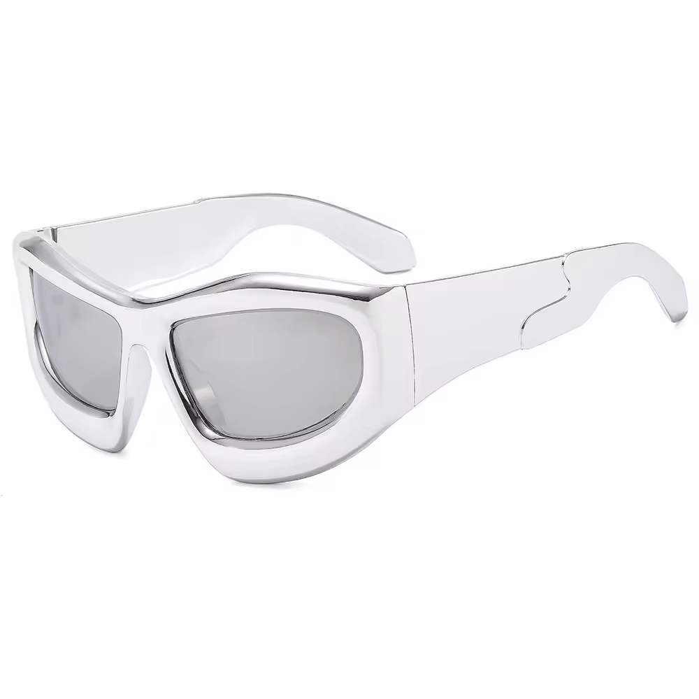 Bonk Y2K Sunnies bubble sunglasses, front view