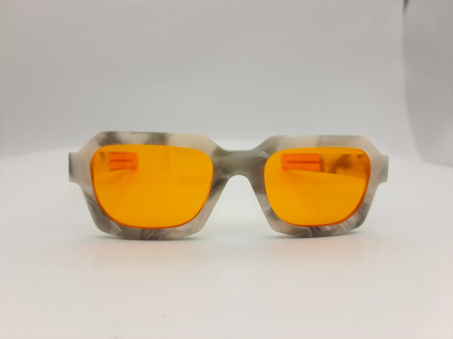 White Tortoise Acetate Sunglasses