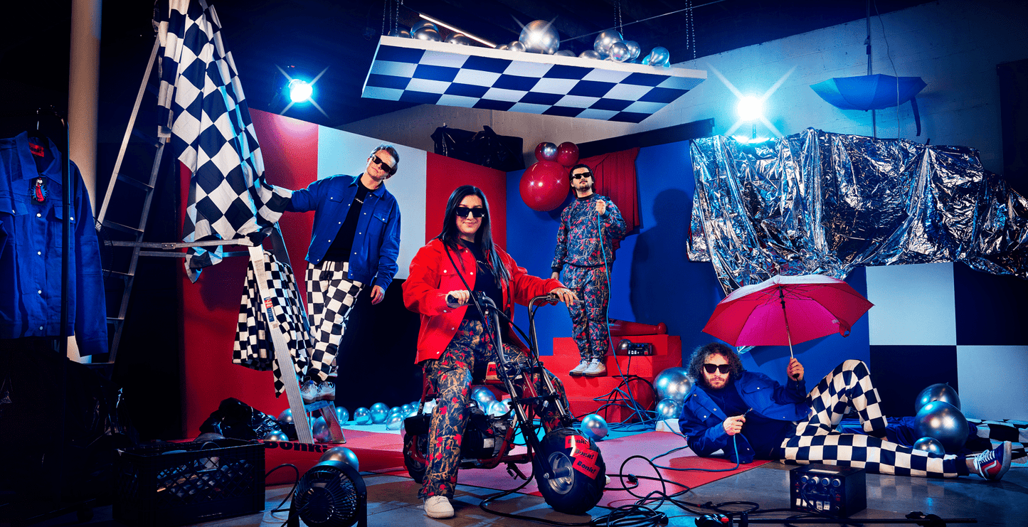 Bonk Midnight Fall Camo Cargo Sweats