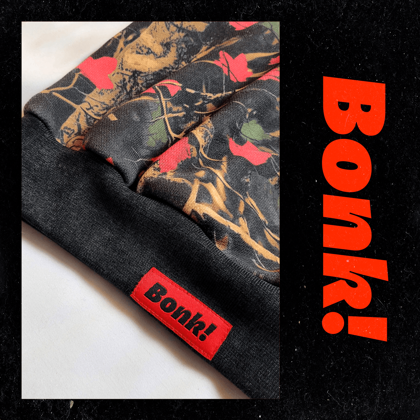 Midnight Fall Camo Mock Neck Sweatshirt