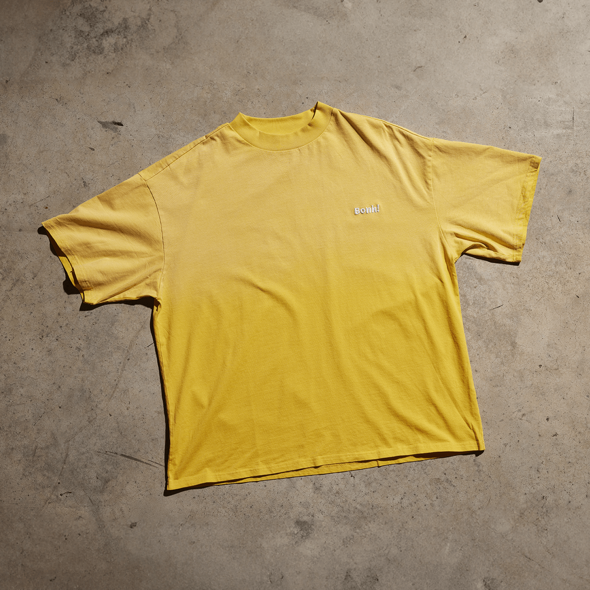 Dusty Yellow Sun Faded T-Shirt