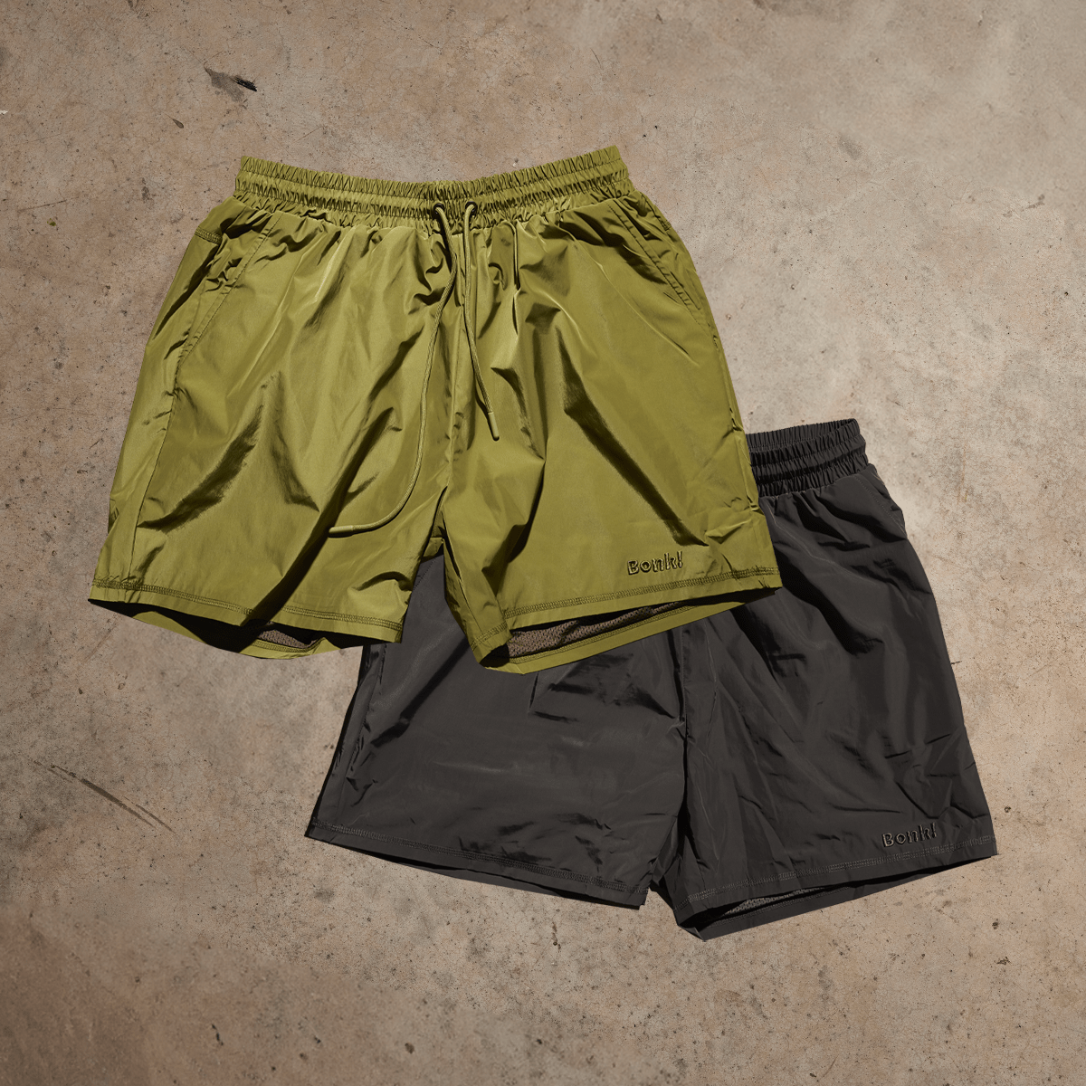 Hyper Olive Athletic Shorts