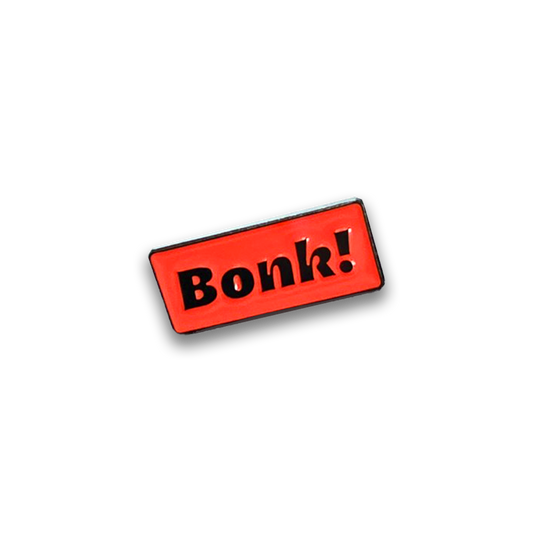Bonk Box Logo Pin